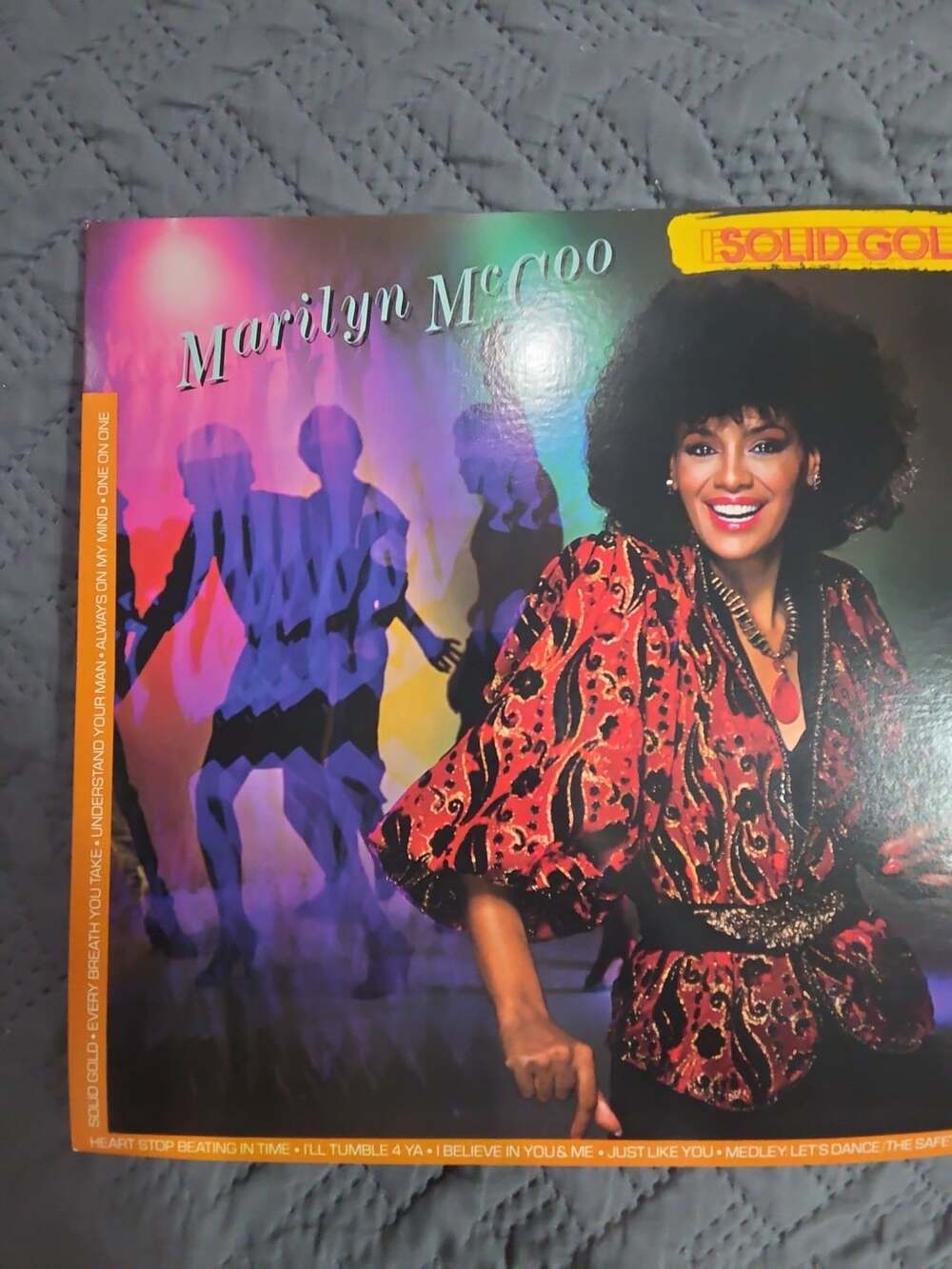 Marilyn McCoo Solid Gold Vinyl LP Album 1983 RCA Victor